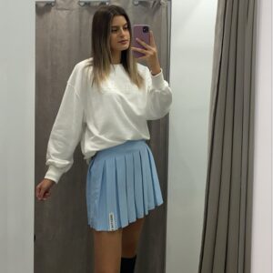 φουστα γαλαζιο